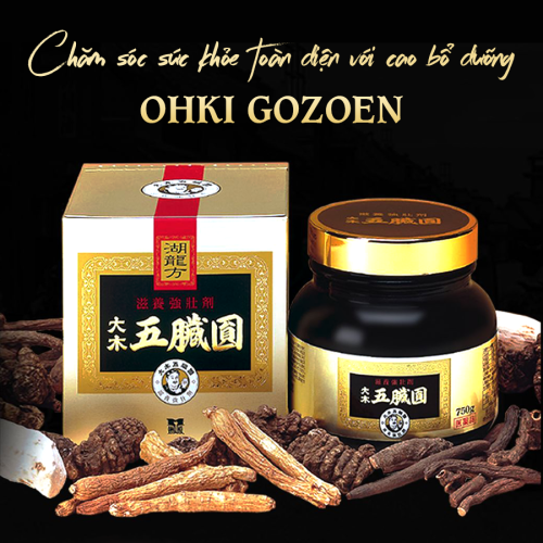 Cao đông y bổ dưỡng Ohki Gozoen 8 thảo dược quí hiếm